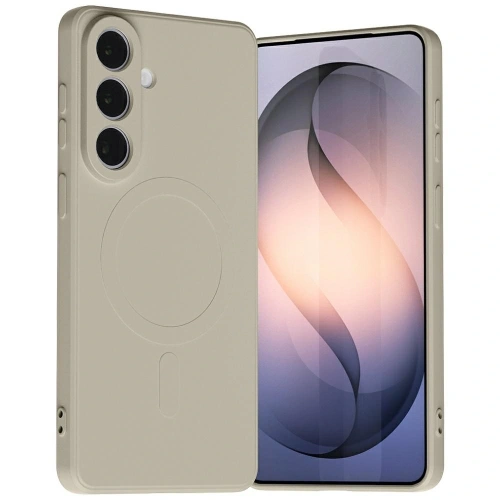 Etui Mercury Semi-Silicone MagSafe do Samsung Galaxy S26+ Plus kamienny