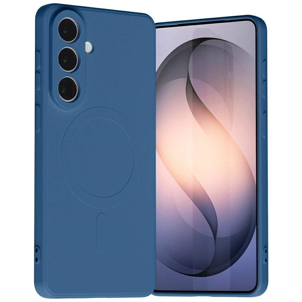 Etui Mercury Semi-Silicone MagSafe do Samsung Galaxy S26+ Plus niebieski