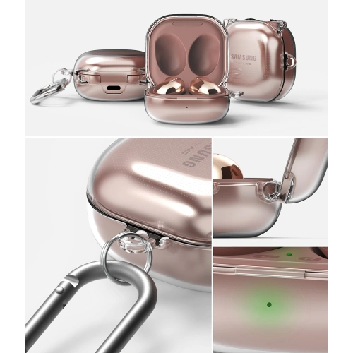 Kup Etui Ringke Hinge Case Samsung Galaxy Buds 2/2 Pro/Live/Pro Clear - RGK1243CL - {ean13} - Sklep Home Screen