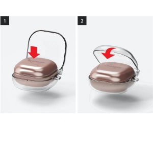 Kup Etui Ringke Hinge Case Samsung Galaxy Buds 2/2 Pro/Live/Pro Clear - RGK1243CL - {ean13} - Sklep Home Screen