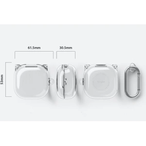 Kup Etui Ringke Hinge Case Samsung Galaxy Buds 2/2 Pro/Live/Pro Clear - RGK1243CL - {ean13} - Sklep Home Screen