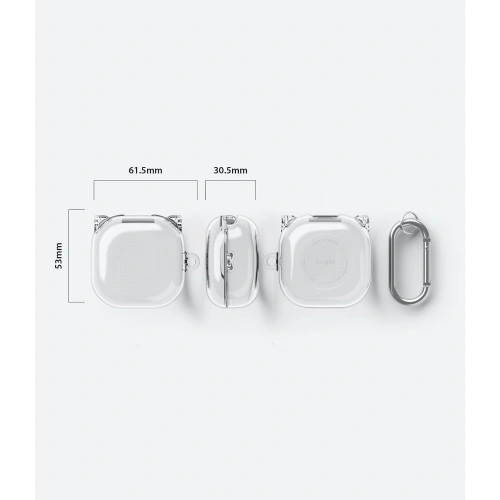 Kup Etui Ringke Hinge Case Samsung Galaxy Buds 2/2 Pro/Live/Pro Clear - RGK1243CL - {ean13} - Sklep Home Screen