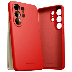 Etui Mercury Silicone do Samsung Galaxy S26 Ultra czerwony
