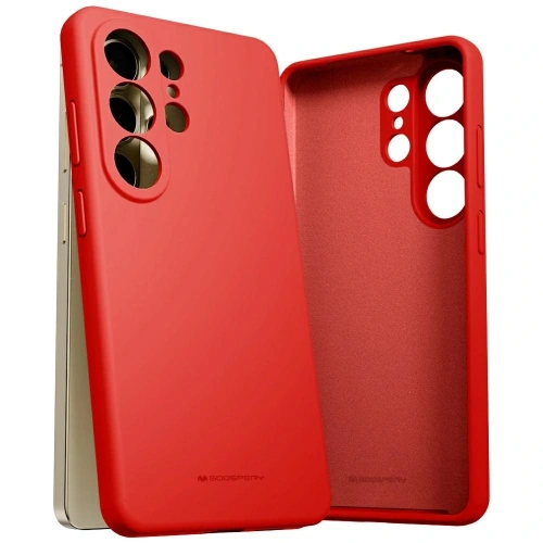 Etui Mercury Silicone do Samsung Galaxy S26 Ultra czerwony