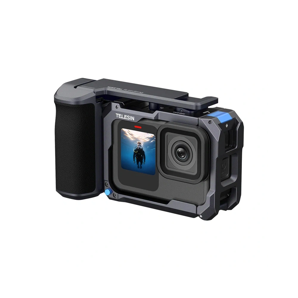 Zestaw StreetGrip Telesin GoPro Hero 9–13 z klatką