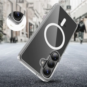 Etui Tech-Protect Flexair Hybrid MagSafe do Samsung Galaxy S26 Clear