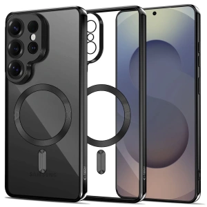 Etui Tech-Protect Magflex MagSafe do Samsung Galaxy S26 Ultra Shiny Black