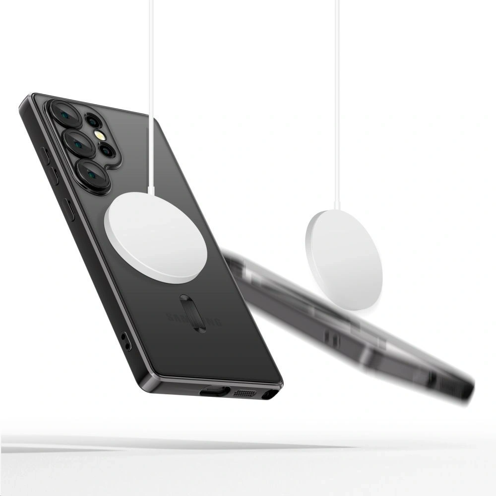 Etui Tech-Protect Magflex MagSafe do Samsung Galaxy S26 Ultra Shiny Black