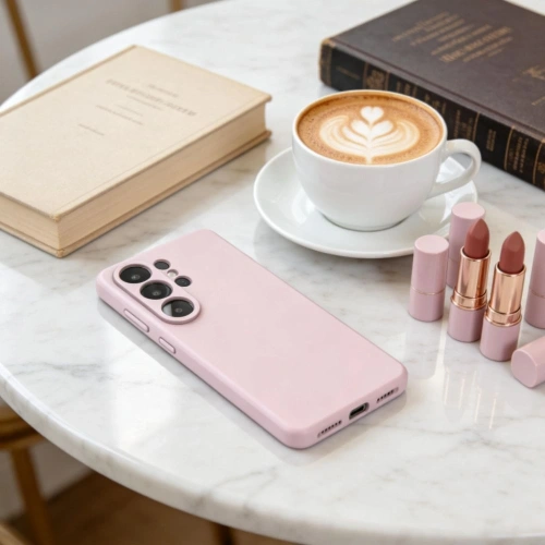 Etui Tech-Protect Silicone MagSafe do Samsung Galaxy S26 Ultra Pink Pearl