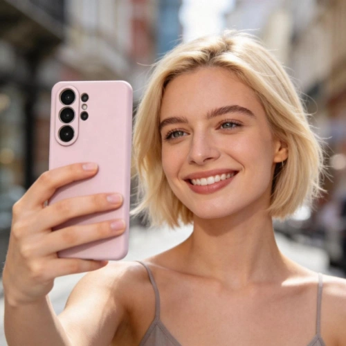 Etui Tech-Protect Silicone MagSafe do Samsung Galaxy S26 Ultra Pink Pearl