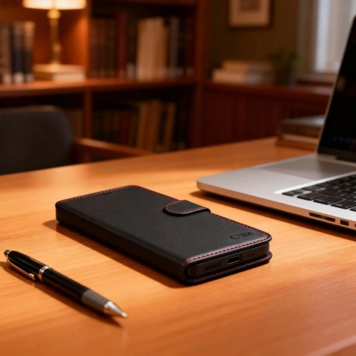 Etui Tech-Protect Wallet do Samsung Galaxy S26 Black/red