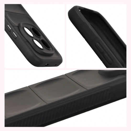 Pancerne etui Bizon Case Tur do Xiaomi Redmi Note 15 Pro Plus 5G / POCO M8 Pro 5G czarne