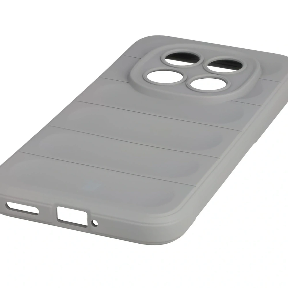 Pancerne etui Bizon Case Tur do Xiaomi Redmi Note 15 Pro Plus 5G / POCO M8 Pro 5G jasnoszare