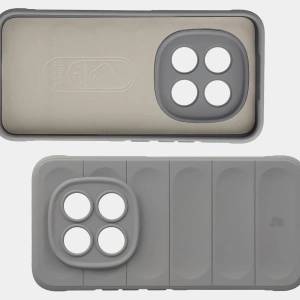 Pancerne etui Bizon Case Tur do Xiaomi Redmi Note 15 Pro Plus 5G / POCO M8 Pro 5G jasnoszare