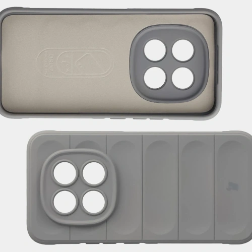 Pancerne etui Bizon Case Tur do Xiaomi Redmi Note 15 Pro Plus 5G / POCO M8 Pro 5G jasnoszare