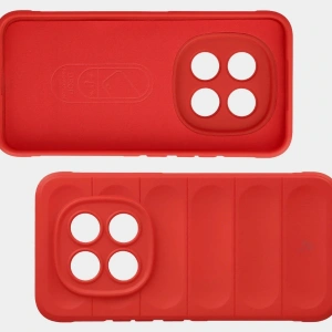 Pancerne etui Bizon Case Tur do Xiaomi Redmi Note 15 Pro Plus 5G / POCO M8 Pro 5G czerwone