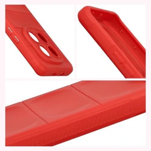 Pancerne etui Bizon Case Tur do Xiaomi Redmi Note 15 5G / POCO M8 5G czerwone