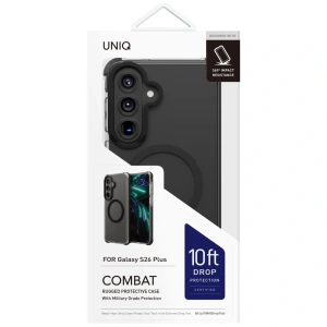 Etui UNIQ Combat do Samsung Galaxy S26+ Plus MagClick Charging czarny