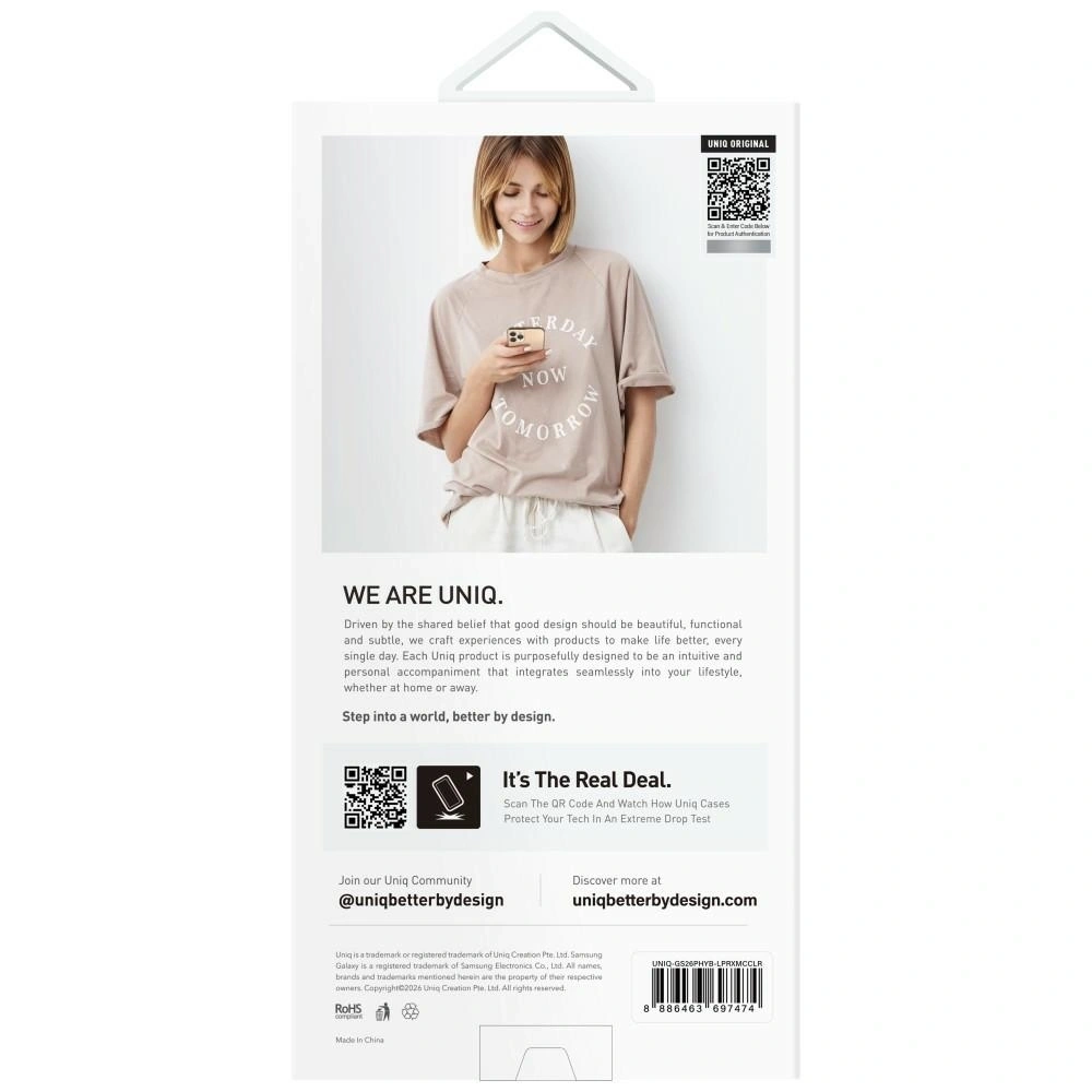 Etui UNIQ LifePro Xtreme do Samsung Galaxy S26+ Plus MagClick Charging przezroczysty