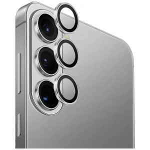 Szkło na obiektyw aparatu UNIQ Optix Aluminium Camera Lens do Samsung Galaxy S26 / S26+ Plus srebrny