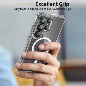 Etui Tech-Protect Flexair Hybrid MagSafe do Samsung Galaxy S26 Ultra Clear