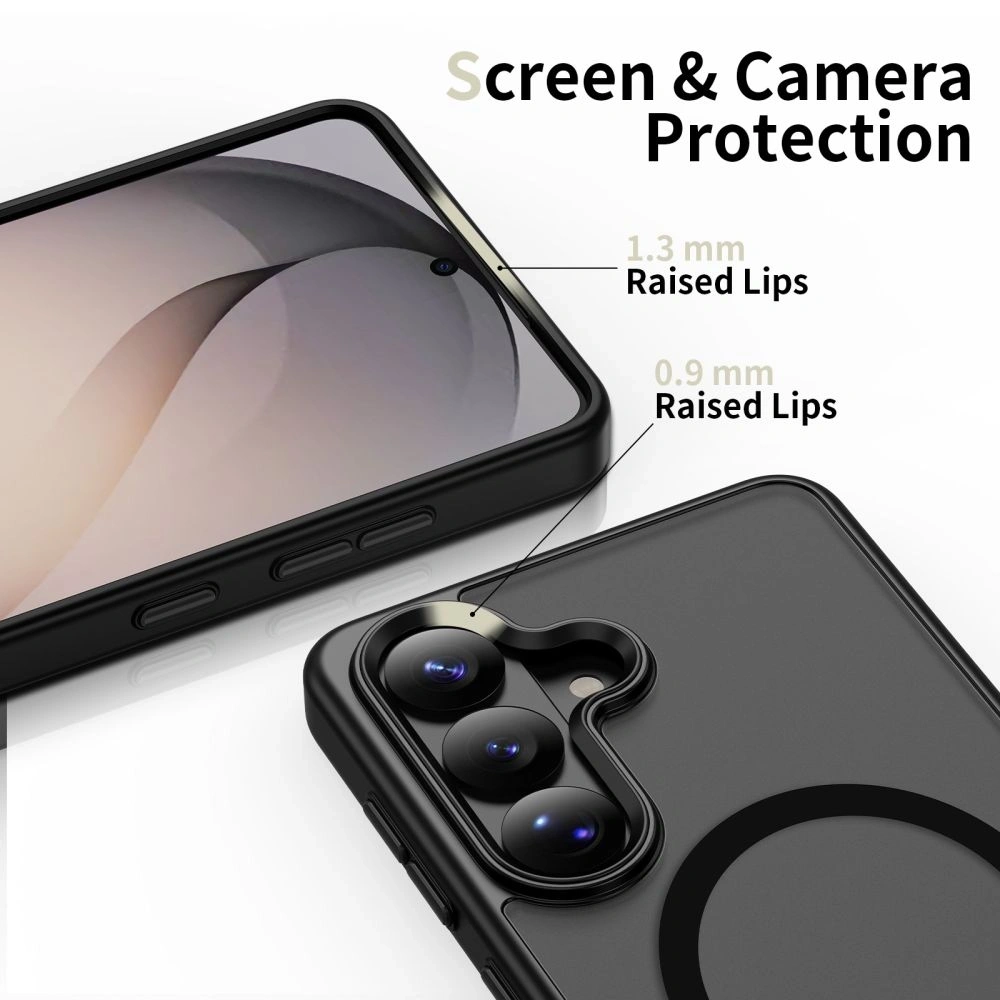 Etui Tech-Protect Magmat MagSafe do Samsung Galaxy S26 Matte Black