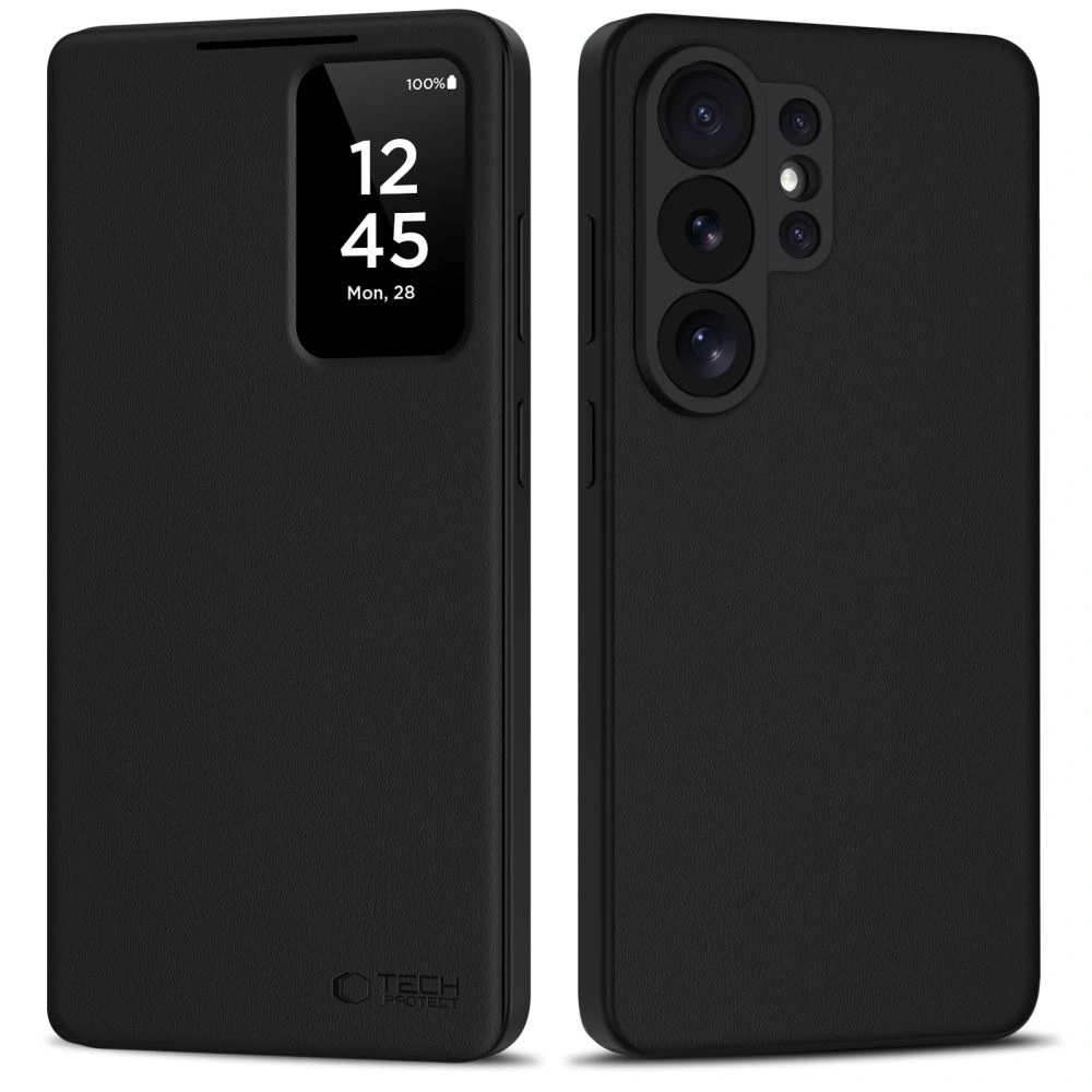 Etui Tech-Protect Smart Wallet do Samsung Galaxy S26 Ultra Matte Black