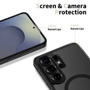 Etui Tech-Protect MagPeak MagSafe do Samsung Galaxy S26 Ultra Matte Black