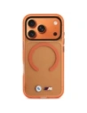 Etui BMW M IML Metal Logos MagSafe do Apple iPhone 17 Pro pomarańczowy