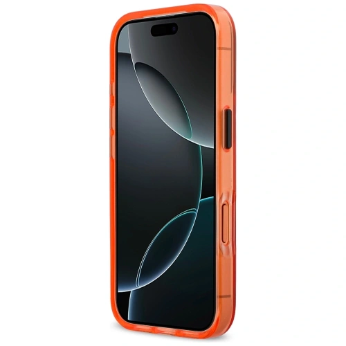 Etui BMW M IML Metal Logos MagSafe do Apple iPhone 17 Pro pomarańczowy