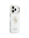 Etui Guess IML 4G Script Metal do Apple iPhone 17 Pro biały