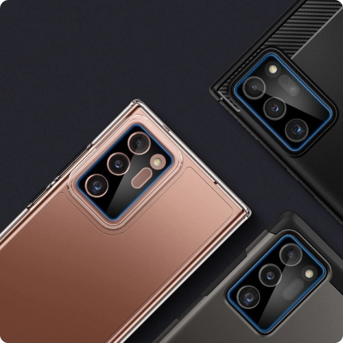 Kup Spigen Samsung Gehärtetes Kameraglas Vollabdeckung Kameraobjektiv Galaxy Note 20 Ultra Schwarz - SPN1223BLK - {ean13} - Sklep Home Screen