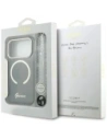 Etui Guess IML Glitters Script Strap MagSafe do Apple iPhone 17 Pro czarny