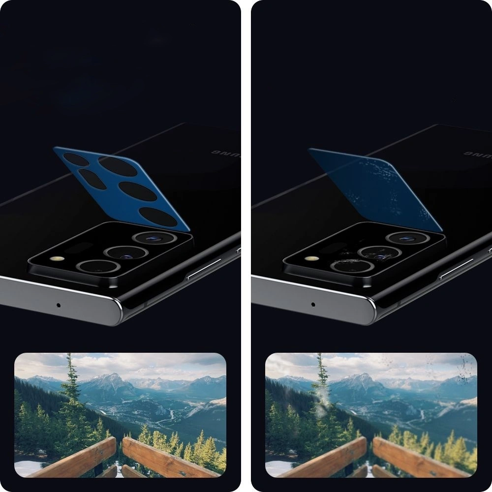 Szkło hartowane na aparat Spigen Full Cover Camera Lens Samsung Galaxy Note 20 Ultra Black