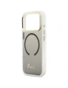 Etui Guess IML Gradient Script Metal MagSafe do Apple iPhone 17 Pro Max czarny