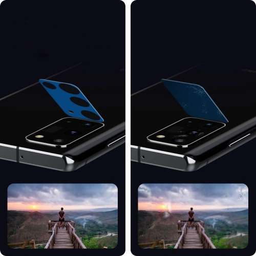 Kup Spigen Samsung Gehärtetes Kameraglas Vollabdeckung Kameraobjektiv Galaxy Note 20 Schwarz - SPN1222BLK - {ean13} - Sklep Home Screen
