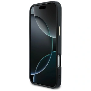 Etui Guess IML Peony Dot MagSafe do Apple iPhone 17 Pro Max czarny