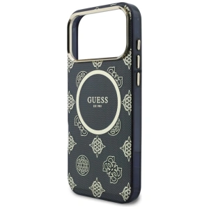 Etui Guess IML Peony Dot MagSafe do Apple iPhone 17 Pro Max czarny