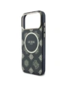 Etui Guess IML Peony Dot MagSafe do Apple iPhone 17 Pro Max czarny