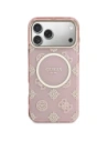 Etui Guess IML Peony Dot MagSafe do Apple iPhone 17 Pro Max różowy