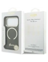Etui Guess IML Script Metal MagSafe do Apple iPhone 17 Pro czarny