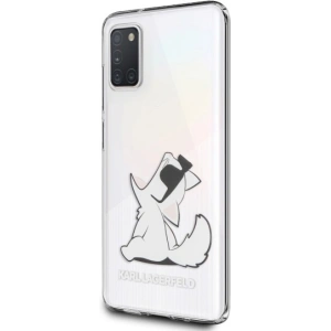 Karl Lagerfeld KLHCM21CFNRC Samsung Galaxy M21 hardcase transparent Choupette Fun