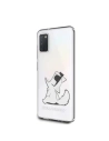 Etui Karl Lagerfeld KLHCM21CFNRC Samsung Galaxy M21 tvrdý obal transparentní Choupette Fun