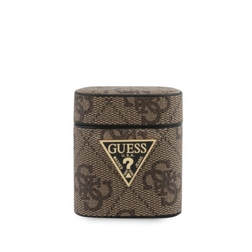 Kup Etui Guess GUACA2VSATML4GB Apple AirPods kryt hnědý/brown 4G Collection - GUE571BR - {ean13} - Sklep Home Screen