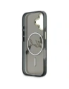 Etui Karl Lagerfeld IML Choupettes Karl Script Logo MagSafe do Apple iPhone 17 czarny