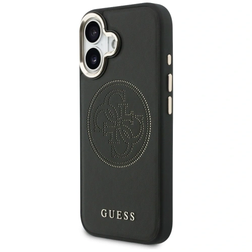 Etui Guess Perforated 4G MagSafe do Apple iPhone 17 czarny