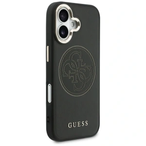 Etui Guess Perforated 4G MagSafe do Apple iPhone 17 czarny