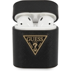 Kup Etui Guess GUACA2VSATMLBK Apple AirPods cover czarny/black Saffiano - GUE573BLK - {ean13} - Sklep Home Screen