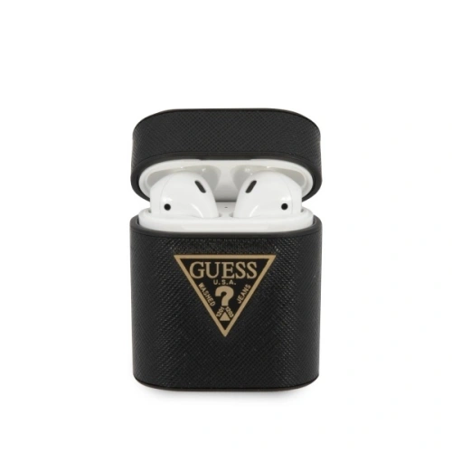 Kup Guess Apple Tasche GUACA2VSATMLBK AirPods Hülle schwarz/schwarz Saffiano - GUE573BLK - {ean13} - Sklep Home Screen