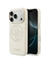 Etui Guess Perforated 4G MagSafe do Apple iPhone 17 Pro beżowy